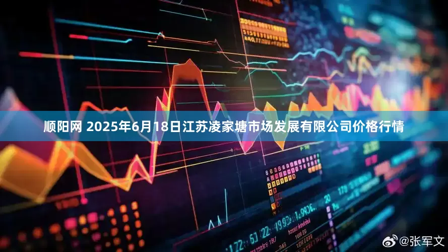顺阳网 2025年6月18日江苏凌家塘市场发展有限公司价格行情